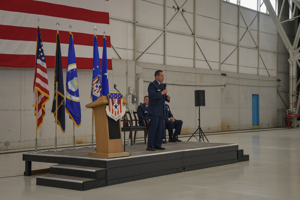 110th Wing Air National Guard Base recieves a new Wing commander