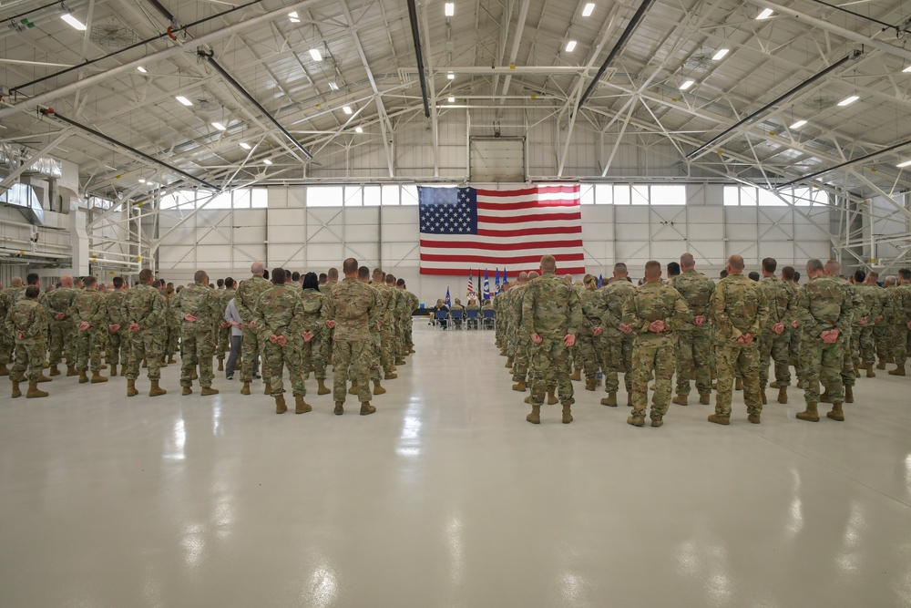 110th Wing Air National Guard Base recieves a new Wing commander