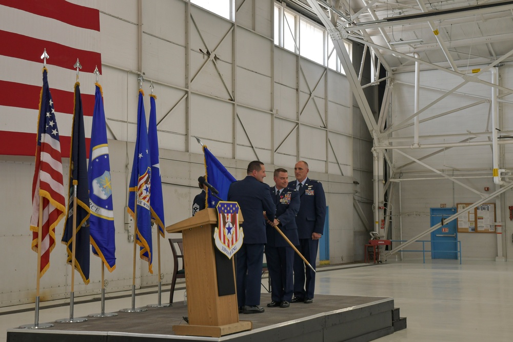 110th Wing Air National Guard Base recieves a new Wing commander