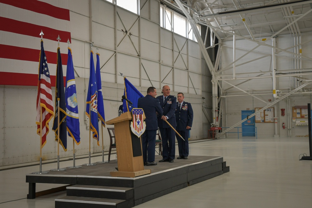 110th Wing Air National Guard Base recieves a new Wing commander