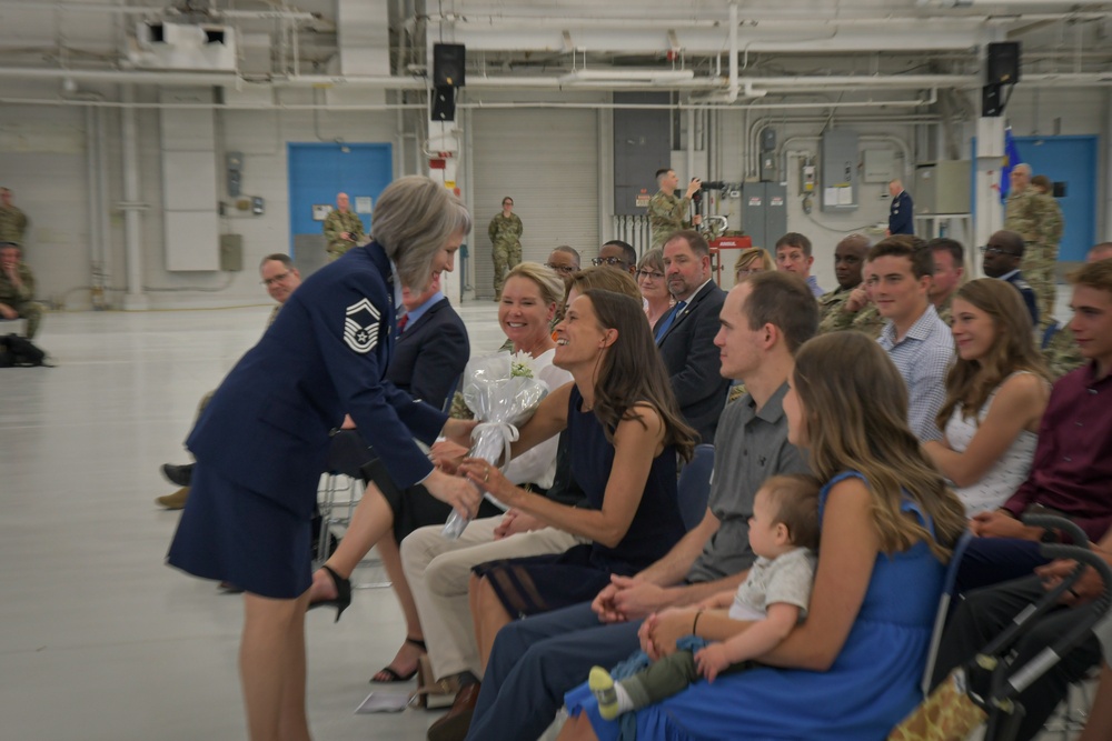 110th Wing Air National Guard Base recieves a new Wing commander