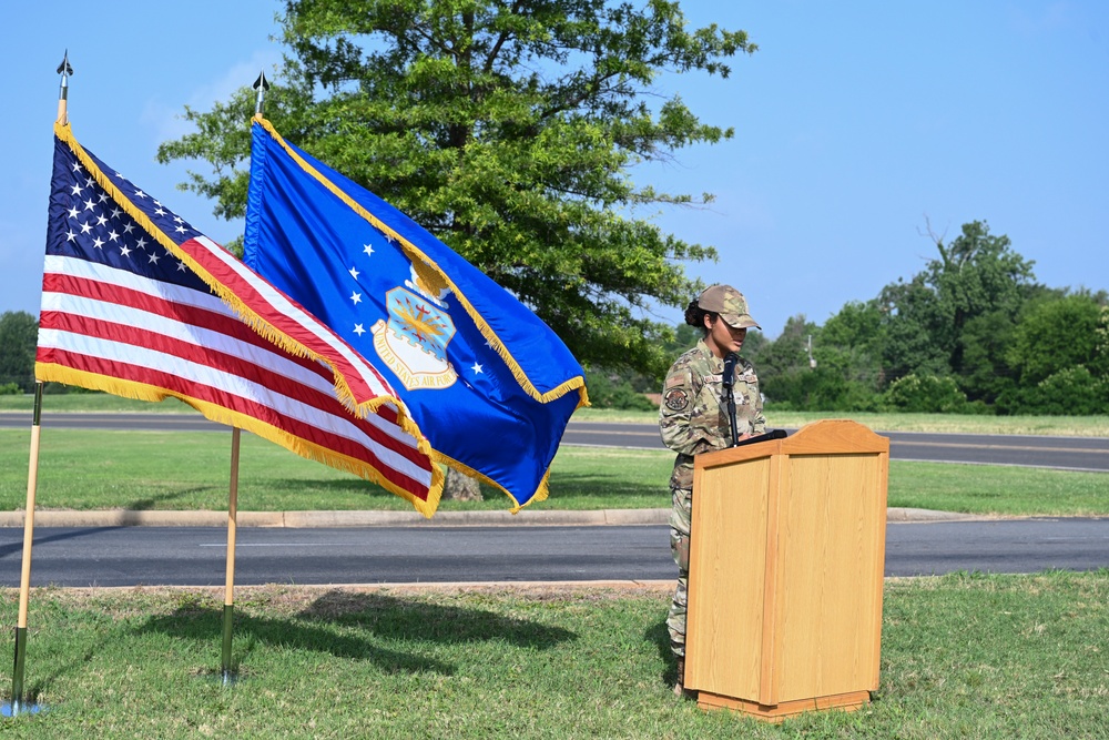 The Unveiling of Chappie James Drive at Barksdale Air Force Base