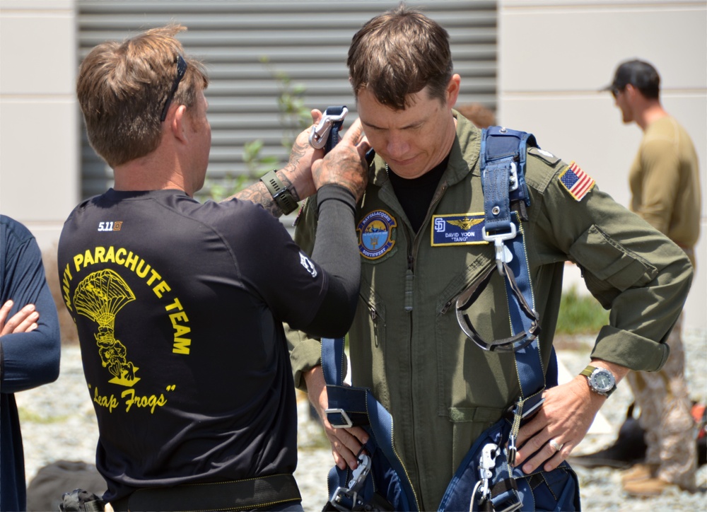 NTAG Southwest Begins Change of Command with the Leap Frogs, Blue-Skies