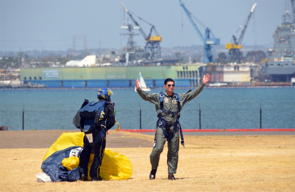 NTAG Southwest Begins Change of Command with the Leap Frogs, Blue-Skies