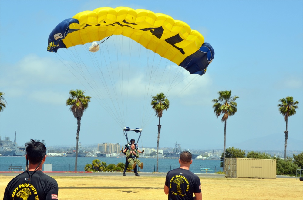 NTAG Southwest Begins Change of Command with the Leap Frogs, Blue-Skies