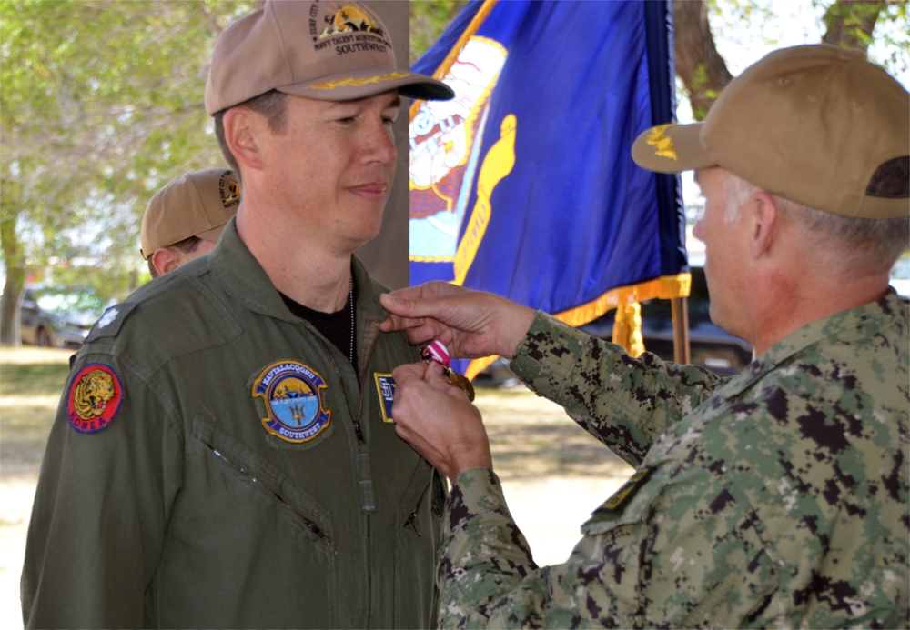NTAG Southwest Begins Change of Command with the Leap Frogs, Blue-Skies