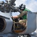 HSC 28 Sailors Conduct Helo Maintenance on USS Billings
