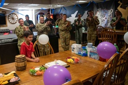 McConnell helps celebrate Nico's Birthday