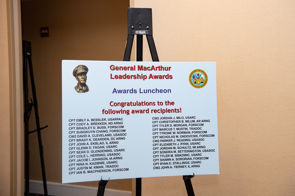 2021 General Douglas MacArthur Leadership Awards Luncheon