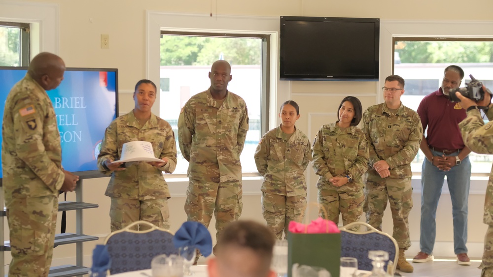 Transportation Soldiers recognized for career achievements, receive Transportation Corps highest honor