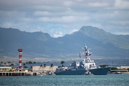USS Frank E Petersen Jr Arrives at Pearl Harbor