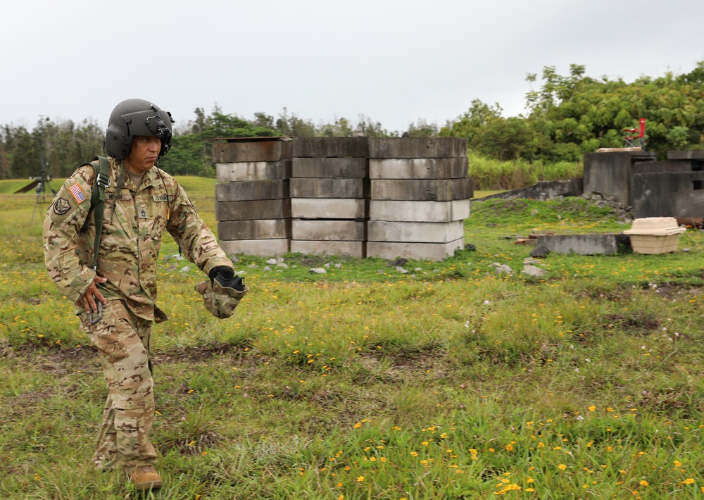 Hawaii Army National Guard medevac training operation