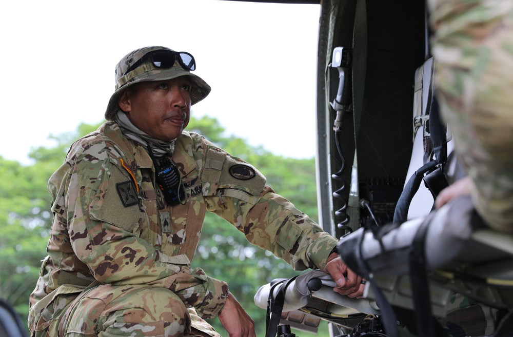126th and 189th Aviation Regiments participate in medevac training operation