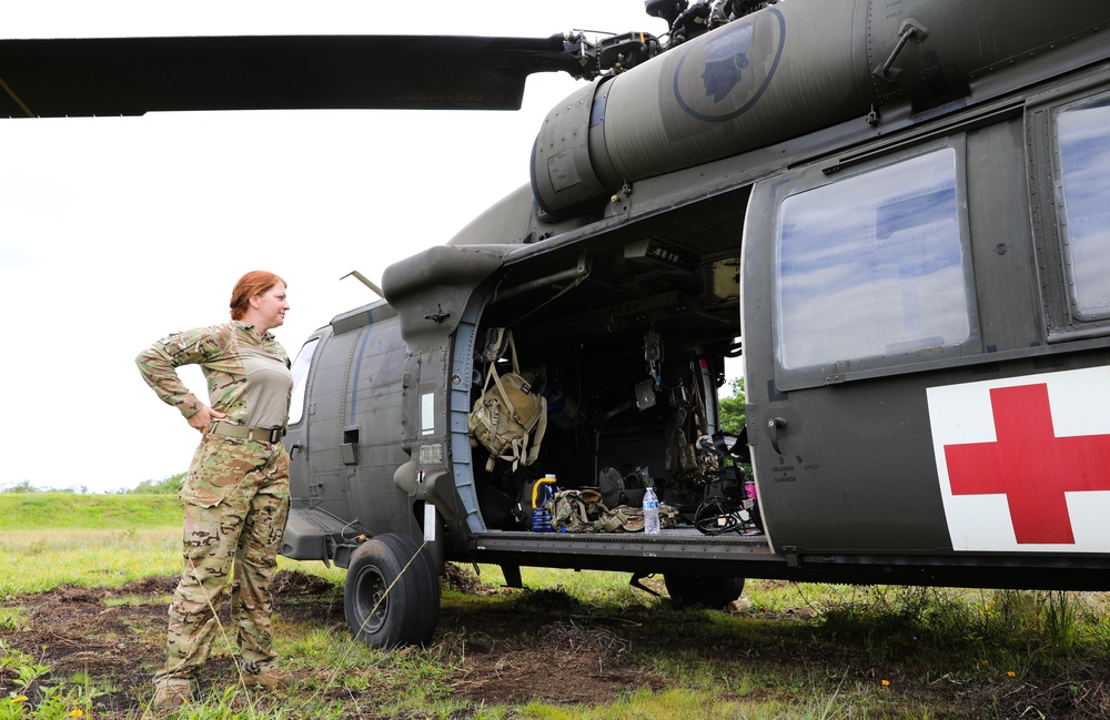 126th and 189th Aviation Regiments participate in medevac training operation