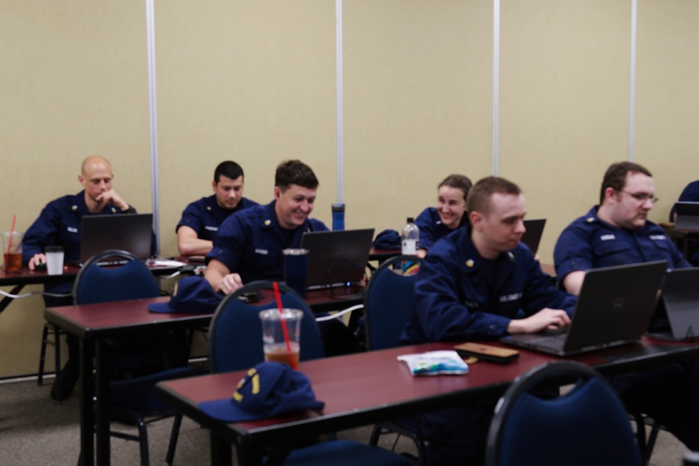 Coast Guard Cyber Command Cyber Protection Team Neutralizes Threats During Cyber Shield 2022.