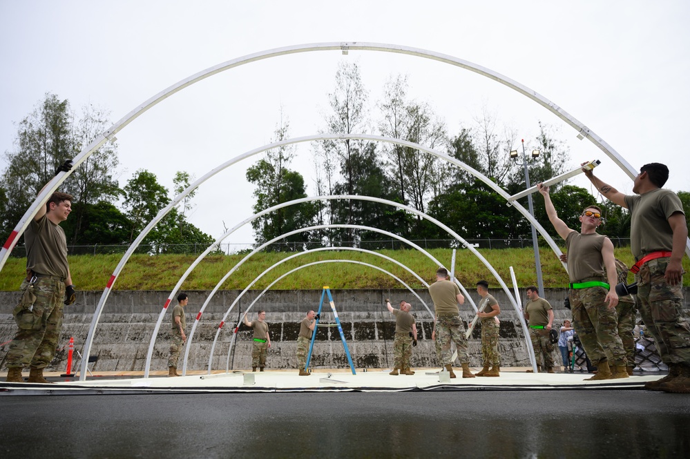 Eielson MCA in action during Valiant Shield 22