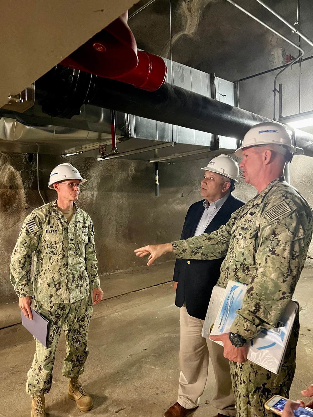 SECNAV Tours Red Hill