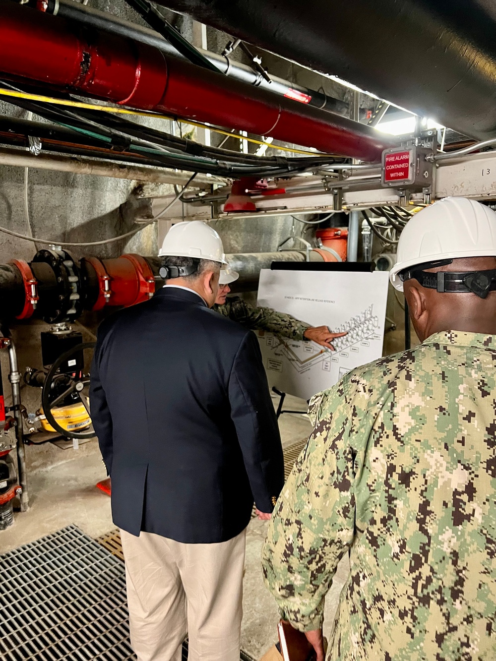 SECNAV Tours Red Hill
