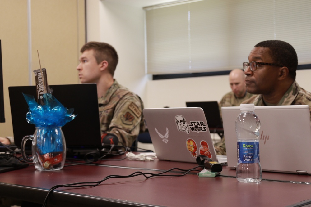 Florida National Guard Defensive Cyber Operations Element Defends the Network During Cyber Shield 2022.