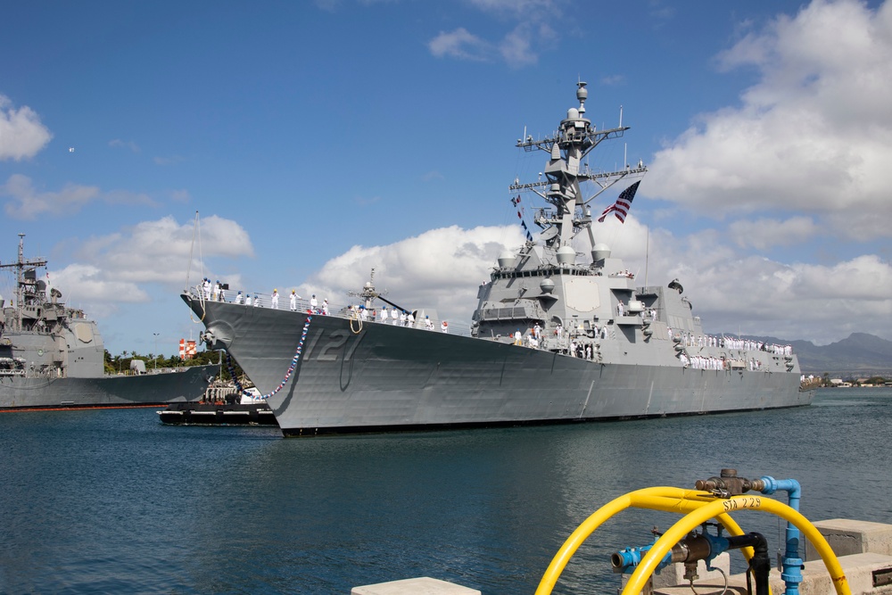 USS Frank E. Petersen Jr. Homecoming