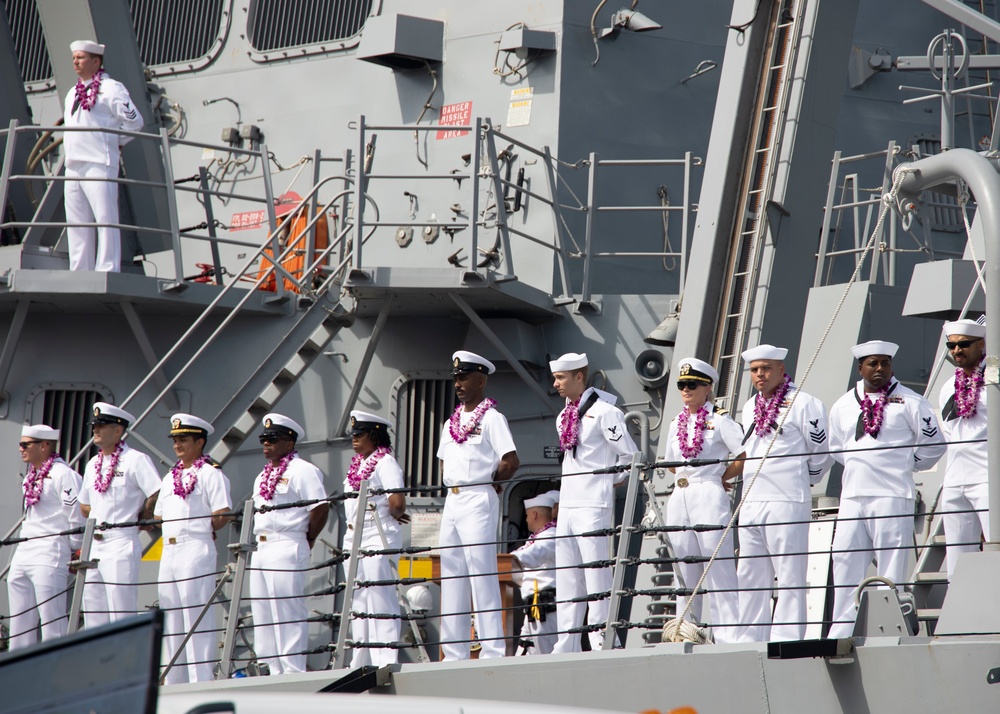 USS Frank E. Petersen Homecoming