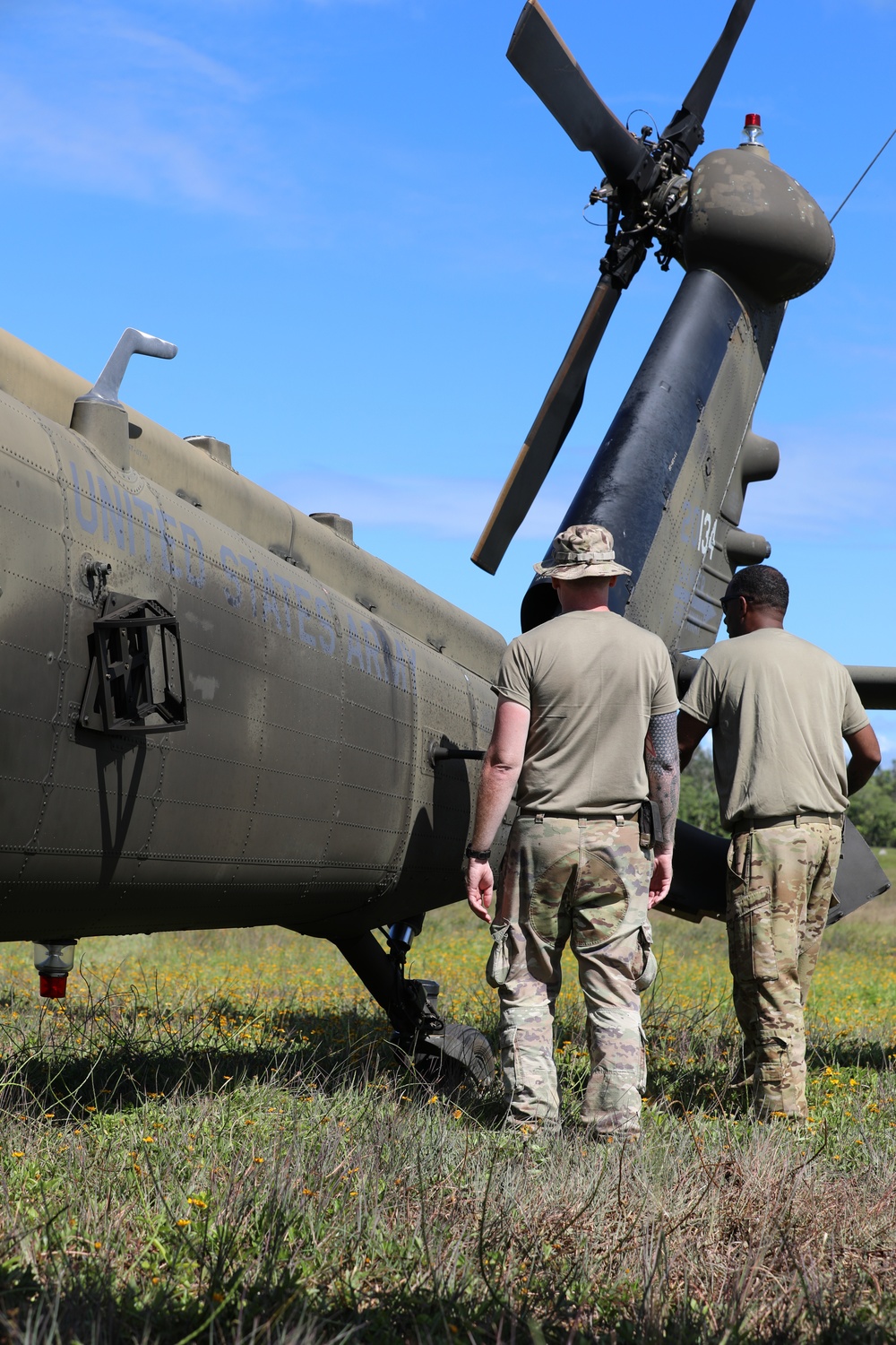 126th and 189th Aviation Regiments participate in medevac training operation