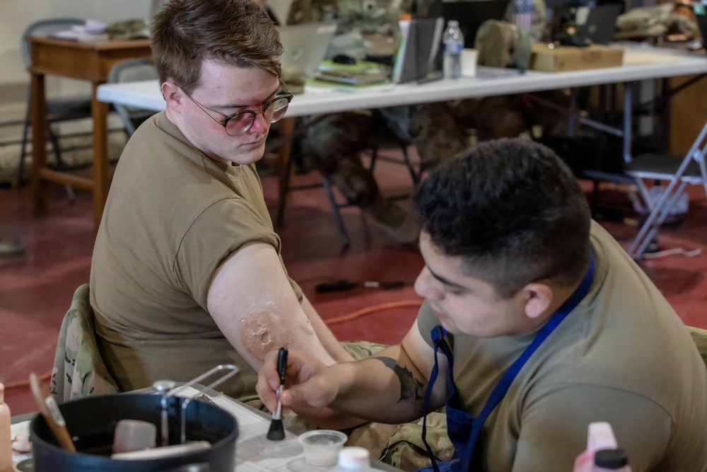Medics Prep For Combat Exercise