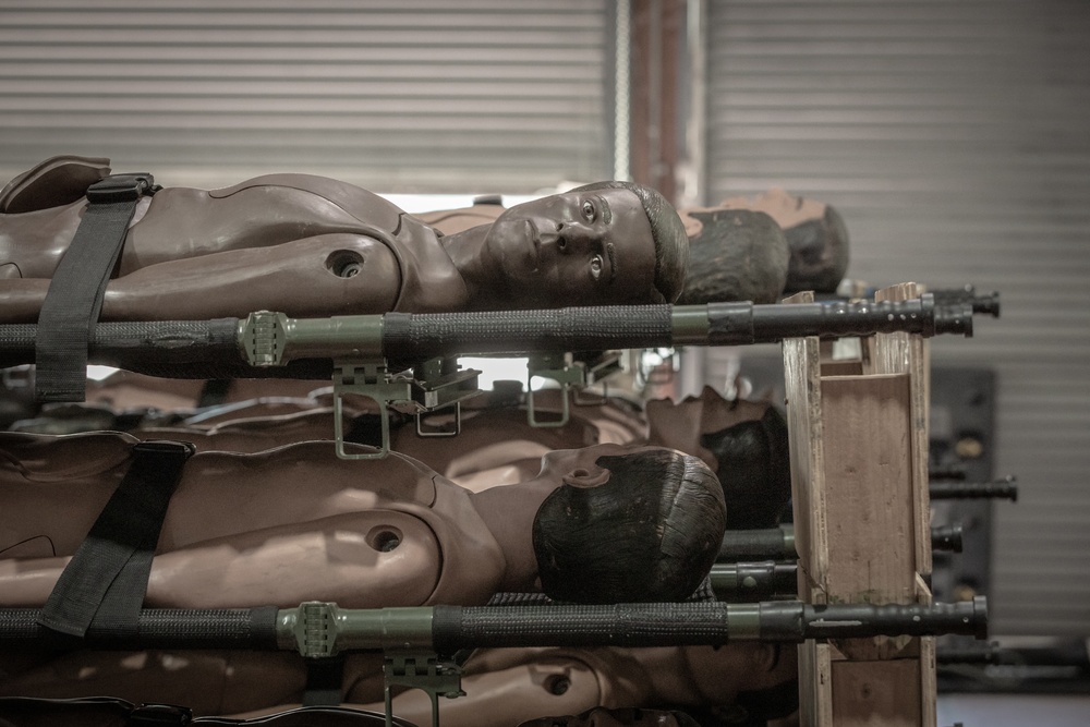 Medics Prep For Combat Exercise