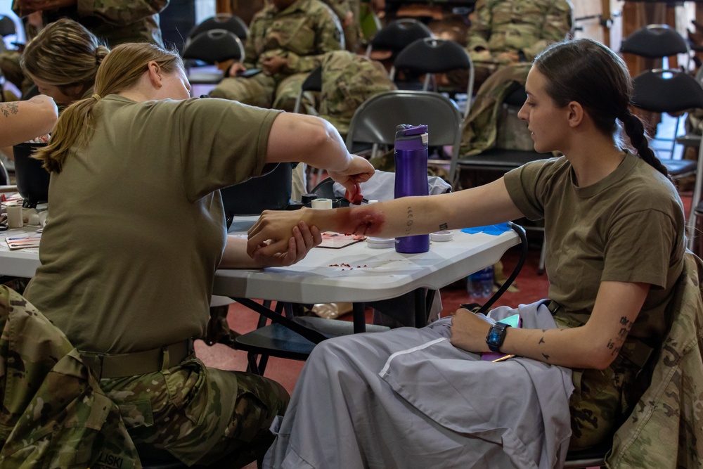 Medics Prep For Combat Exercise