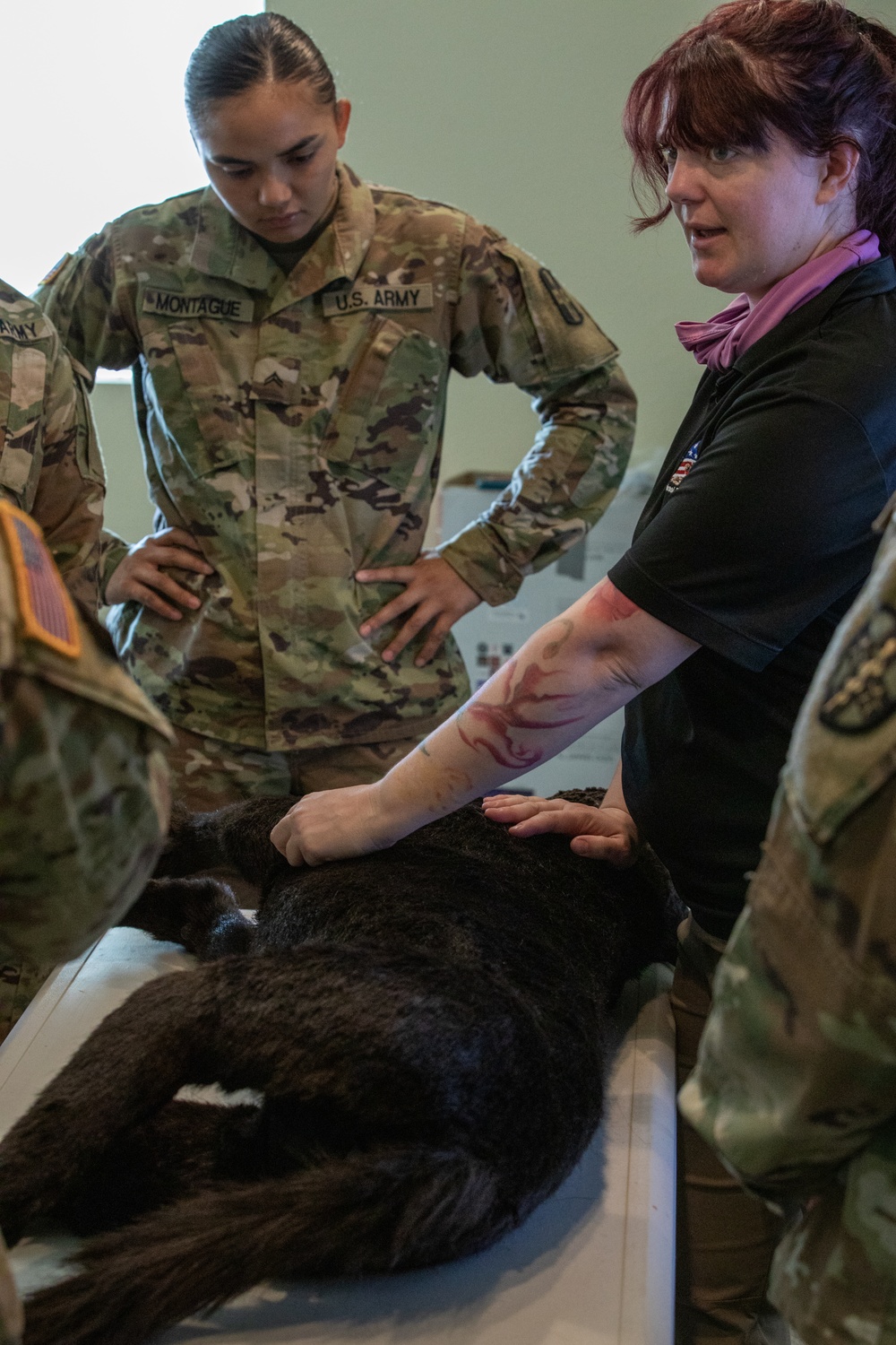Medics Prep For Combat Exercise