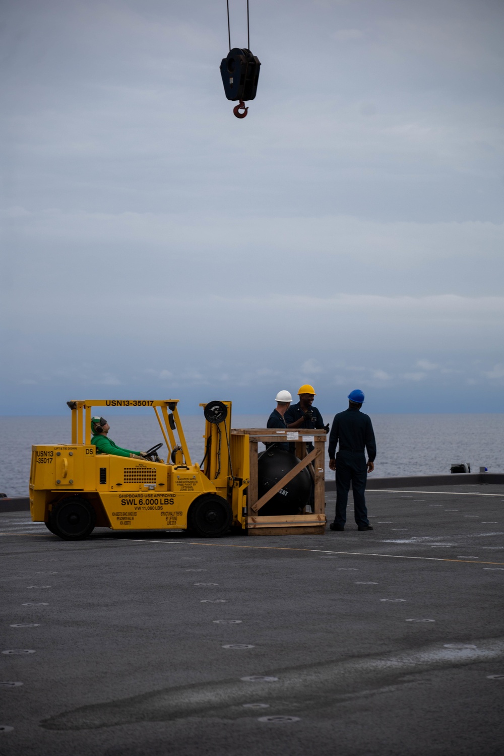 Mine Shape Training aboard USS Miguel Keith