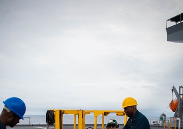 Mine Shape Training aboard USS Miguel Keith