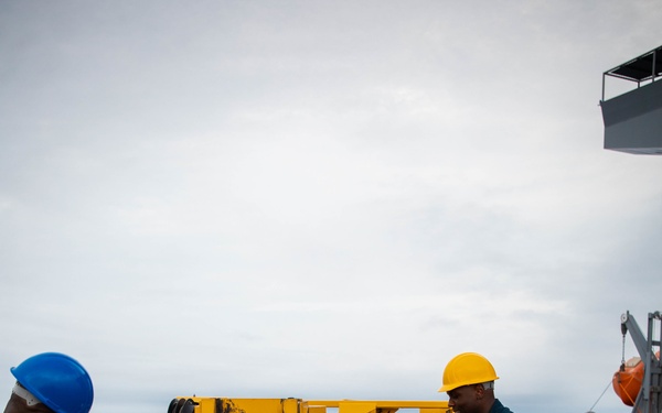 Mine Shape Training aboard USS Miguel Keith