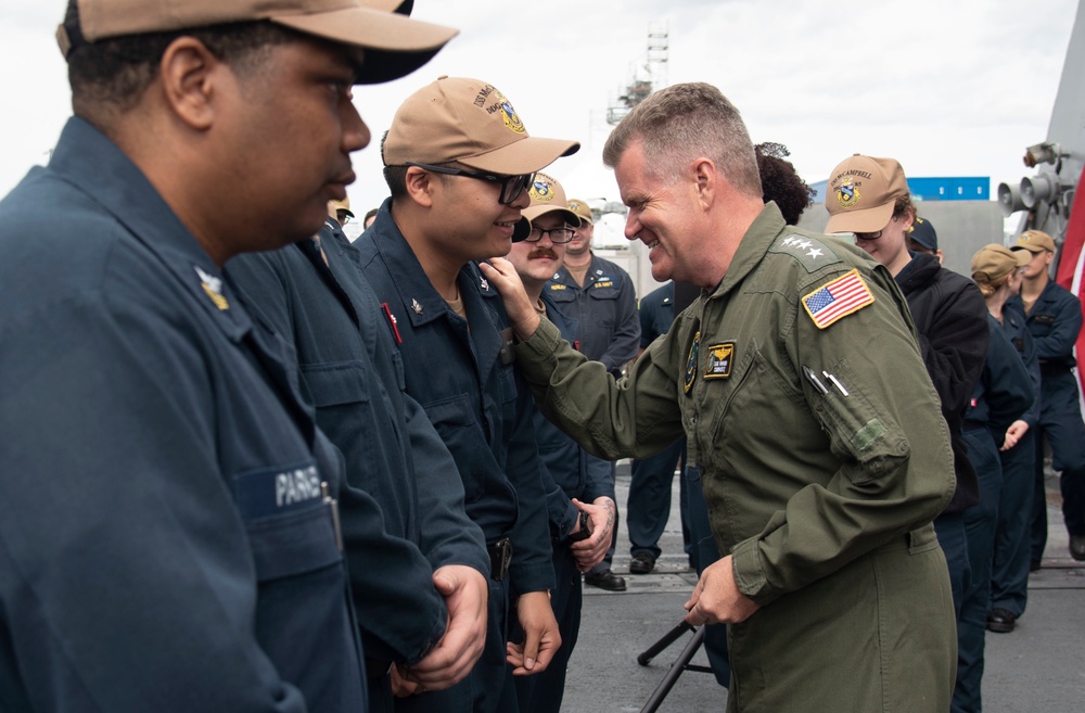 U.S. Pacific Fleet-USS McCampbell Visit