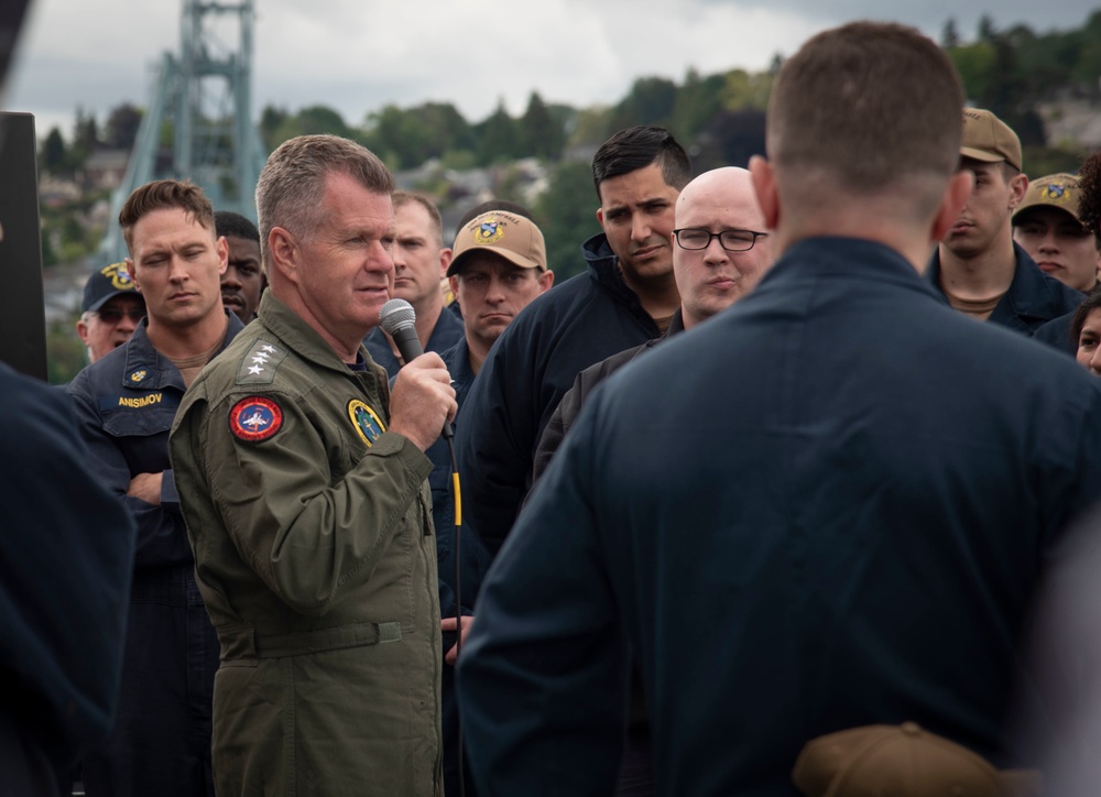 U.S. Pacific Fleet-USS McCampbell Visit