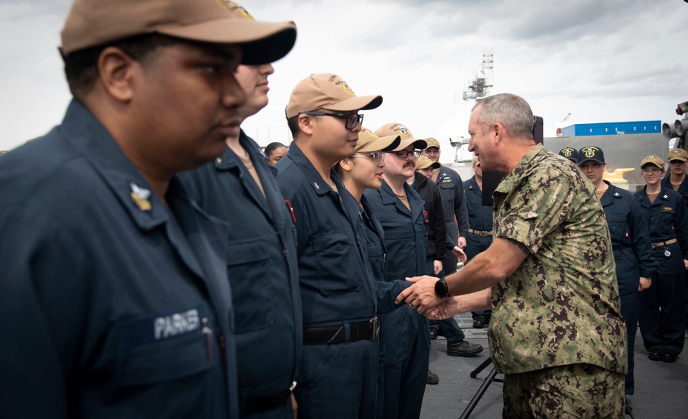 U.S. Pacific Fleet-USS McCampbell Visit