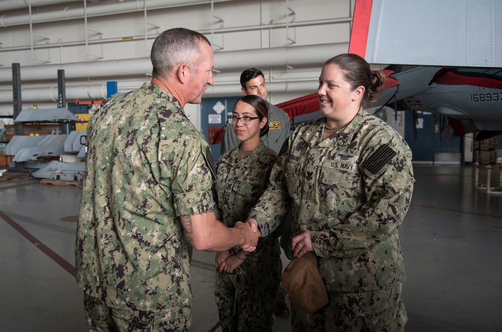 U.S. Pacific Fleet All Hands Call with VAQ-131