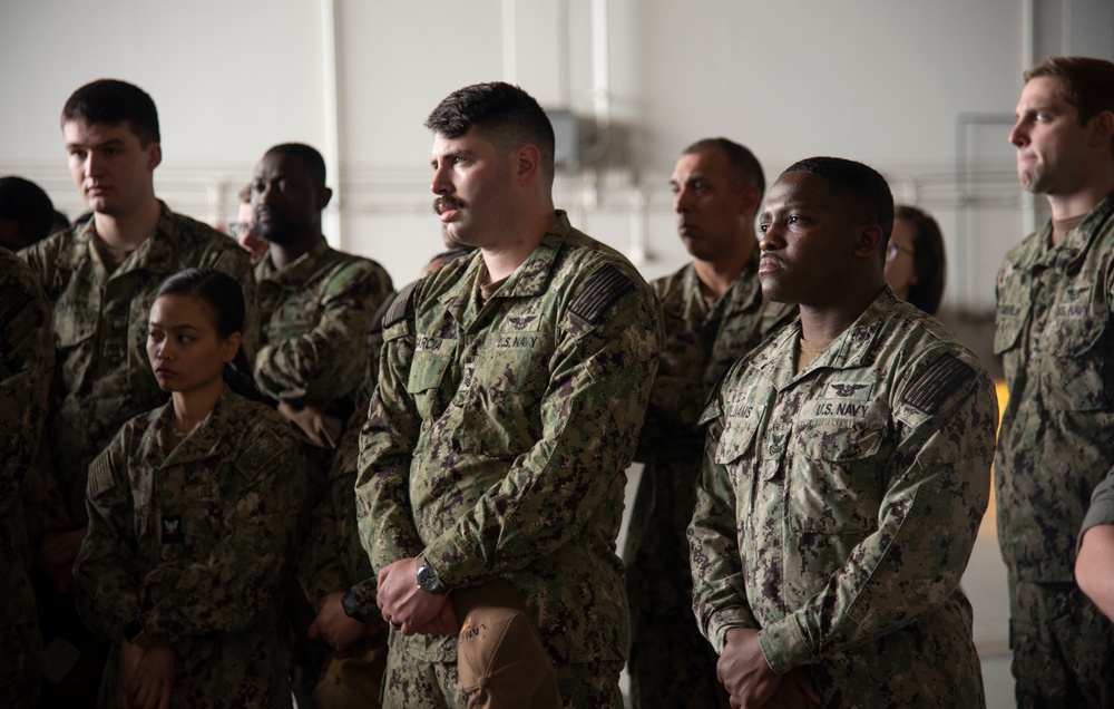 U.S. Pacific Fleet All Hands Call with VAQ-131