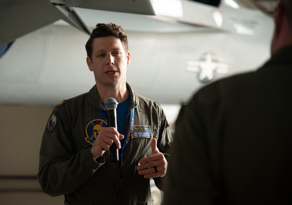 U.S. Pacific Fleet All Hands Call with VAQ-131