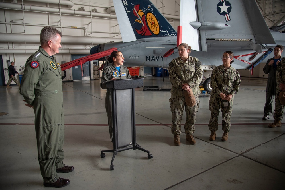 U.S. Pacific Fleet All Hands Call with VAQ-131