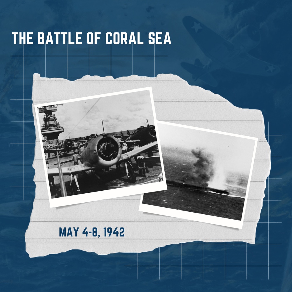 Battle of Coral Sea Graphic