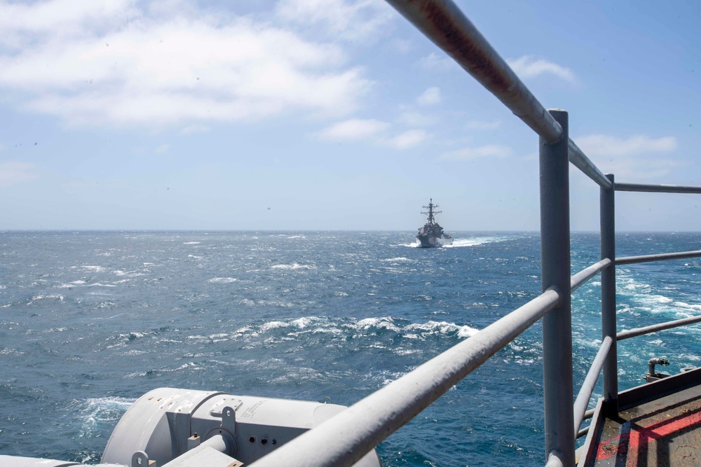 Refueling At Sea