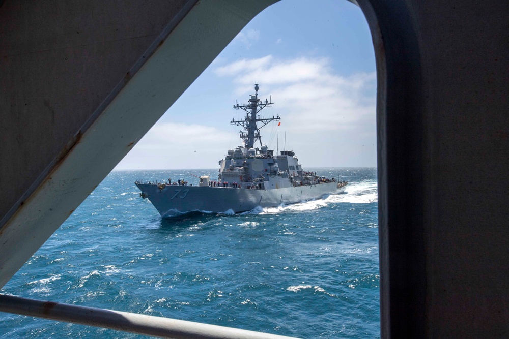 Refueling At Sea