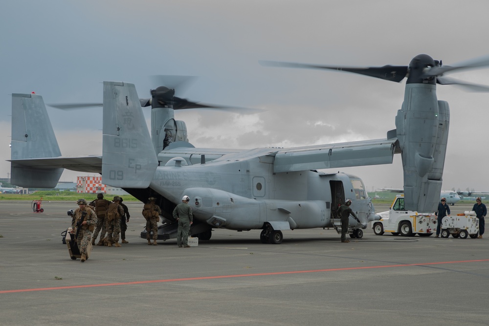 CLB-4 Marines Travel to Camp Fuji for Exercise Shinka 22.1