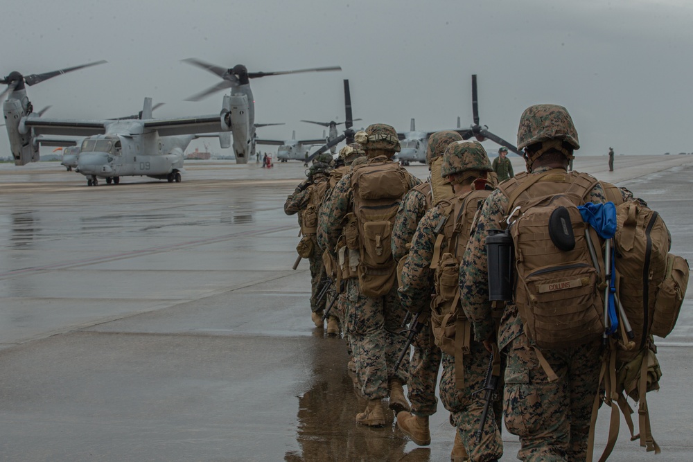 CLB-4 Marines Travel to Camp Fuji for Exercise Shinka 22.1