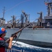 USS San Jacinto conducts replenishment at sea