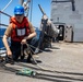 USS San Jacinto conducts replenishment at sea