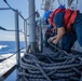 USS San Jacinto conducts replenishment at sea