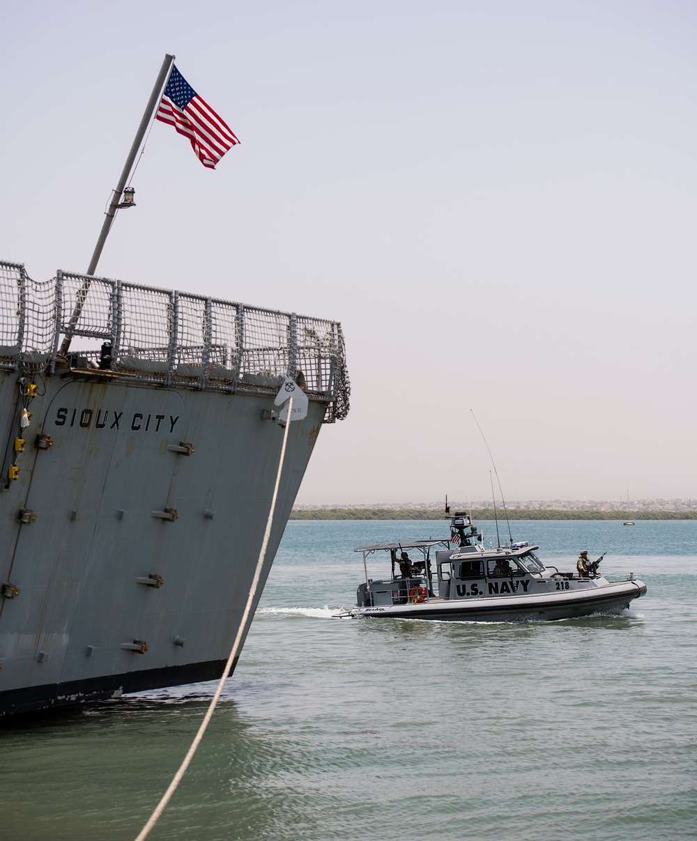 Sioux City Pulls into Djibouti
