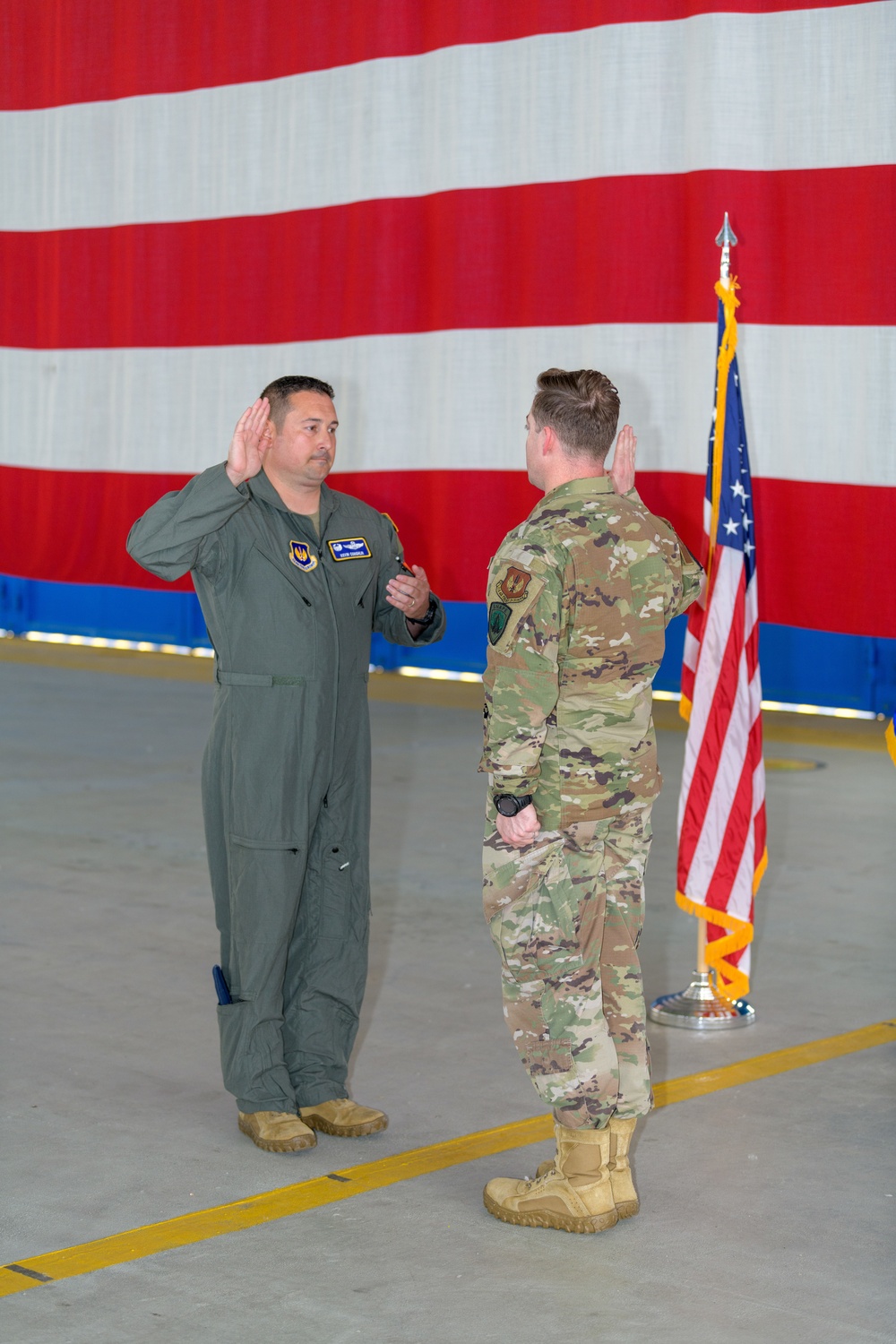 Promotion Ceremony for Capt. Benjamin Hoffman